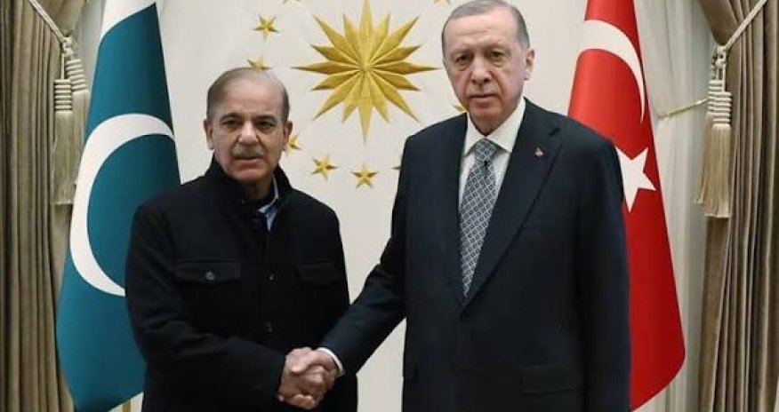 Bakıda Ərdoğan və Şahbaz Şərif arasında görüş olub