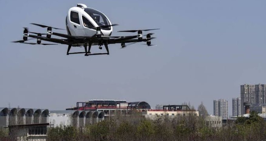 Çində hava taksisi ilə 10 dəqiqəlik uçuşun qiyməti təxminən 8 dollar olacaq