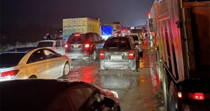 Bakı&ndash;Qazax yolunda sıxlıq aradan qaldırılıb