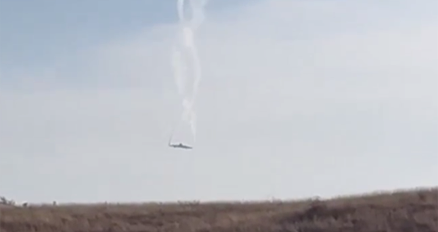 Турецкий военный самолет упал на границе Азербайджана и Грузии - Обновлено