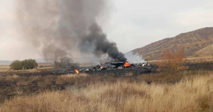 
Türkiyəyə məxsus təyyarənin daha iki qalığı tapılıb