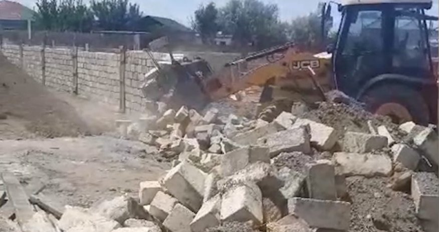 Sumqayıtda qanunsuz tikintinin qarşısı alınıb