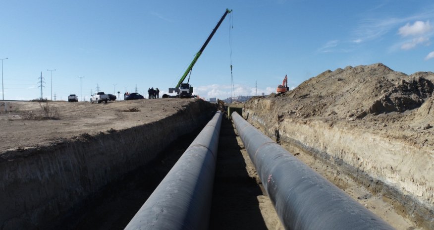 Zığ-Hövsan kanalizasiya kollektoru tikilir