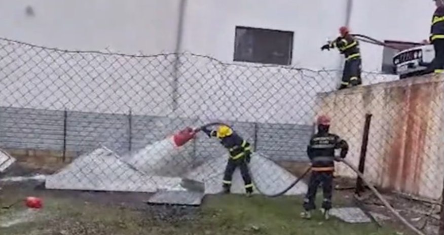 Şəmkirdə yanacaqdoldurma məntəqəsində yanğın