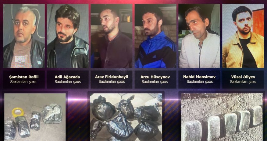 21 kq narkotik vasitə və 600 ədəd psixotrop tərkibli həb aşkarlanıb
