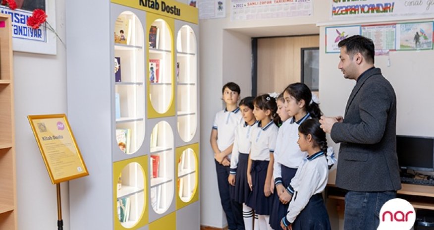 &ldquo;Nar&rdquo; şagirdlər arasında oxu mədəniyyətini təşviq edir