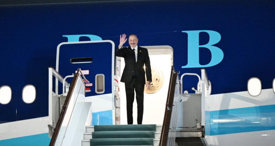 Prezident İlham Əliyevin Özbəkistana səfəri başa çatıb