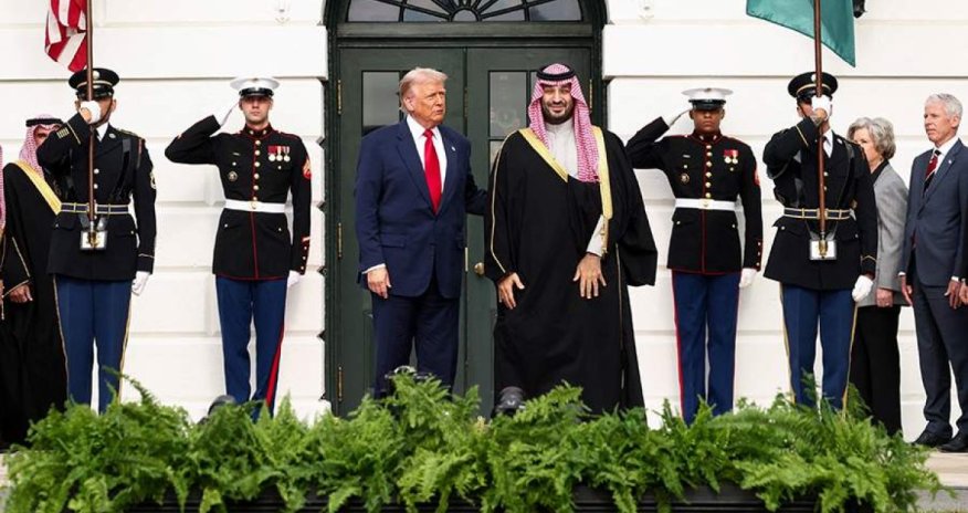 Трамп принимает в Белом доме саудовского кронпринца