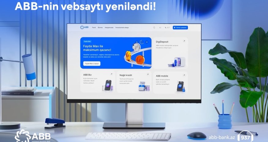 ABB yeni korporativ saytını təqdim etdi!