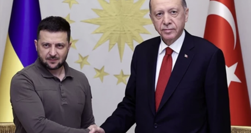 Ərdoğan və Zelenski arasında görüş başlayıb
