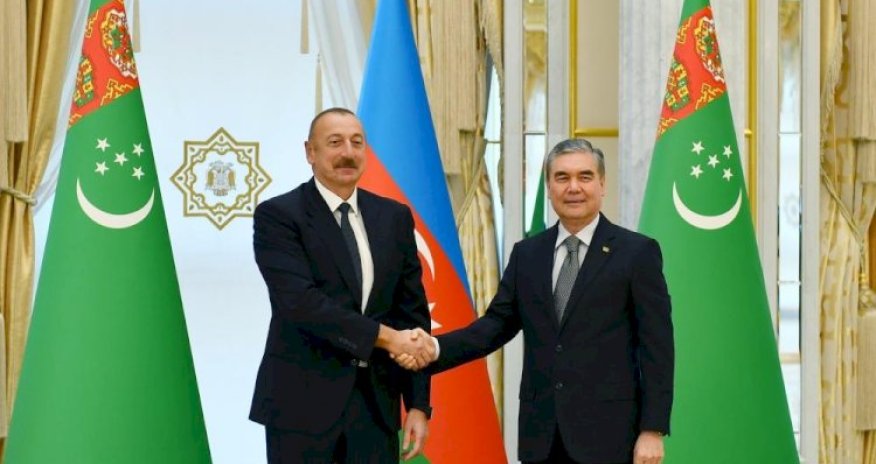 Qurbanqulu Berdiməhəmmədov İlham Əliyevi təbrik edib