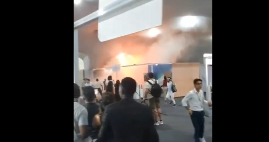 COP30 konfransında yanğın baş verib