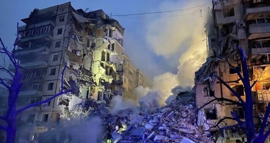 Кровопролитные удары по Днепру