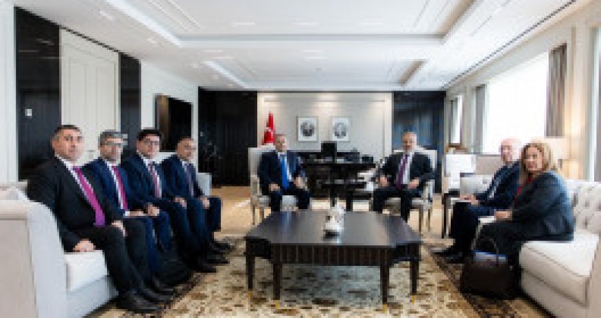 Hakan Fidan Xələf Xələfovla görüşüb