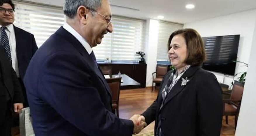 Türkiyə XİN rəhbərinin müavini Xələf Xələfovla görüşüb