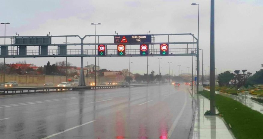 Sürət həddi endirilib