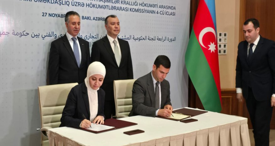 
Azərbaycan&ndash;İordaniya sənədləri imzalanıb