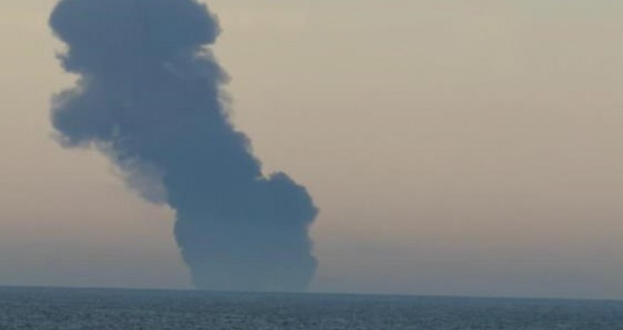 Bosfor boğazı yaxınlığında üzən tankerdə partlayış baş verib &ndash; Yenilənib