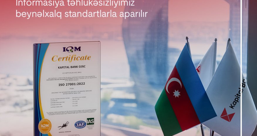 Kapital Bank-dan Beynəlxalq Bankçılıq Günündə daha bir uğur