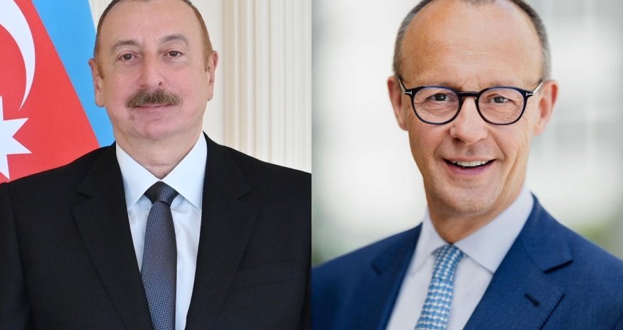 Almaniya Kansleri İlham Əliyevə zəng edib