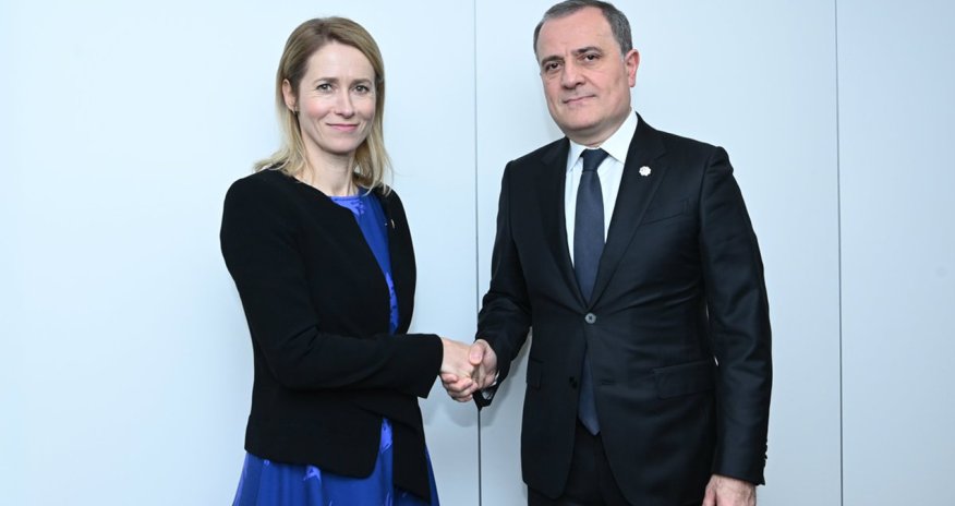 Ceyhun Bayramov Kaya Kallasla görüşüb