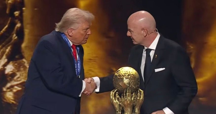 Tramp FIFA Sülh mükafatı ilə təltif olunub