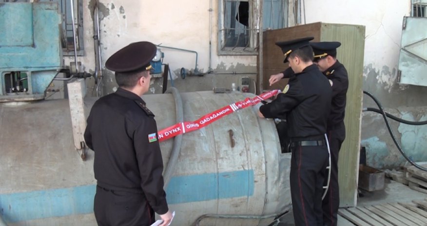 Sumqayıtda yanğın təhlükəli obyektin fəaliyyəti dayandırılıb