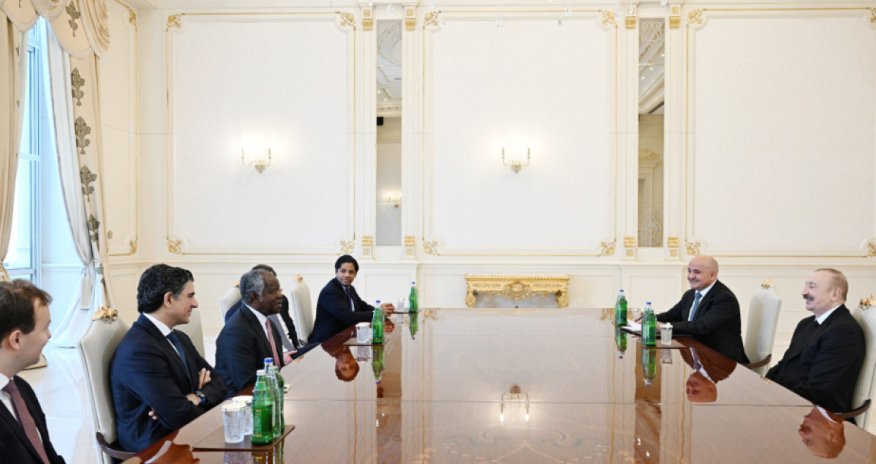 İlham Əliyev &ldquo;Global Infrastructure Partners&rdquo; şirkətinin baş icraçı direktorunu qəbul edib
