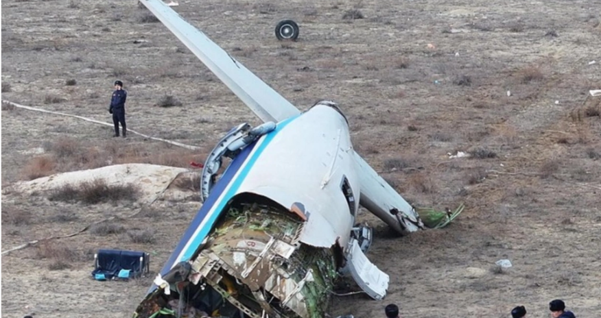Kazakhstan says final report on AZAL plane crash will be released after foreign lab results
