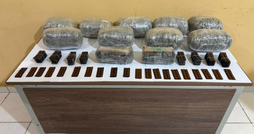 Külli miqdarda narkotik vasitənin ölkə ərazisinə keçirilməsinin qarşısı alınıb