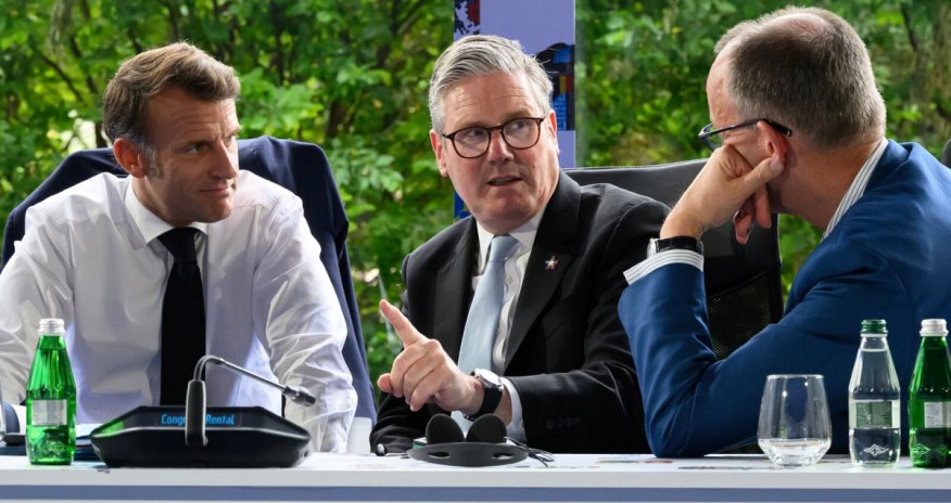 Европейские лидеры сверили часы с Трампом по мирному плану