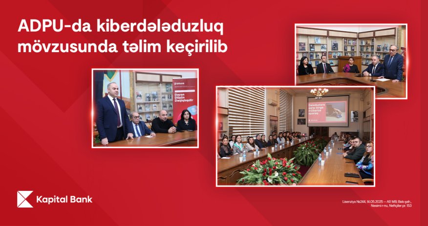 Kapital Bank сontinues cybersecurity training initiatives