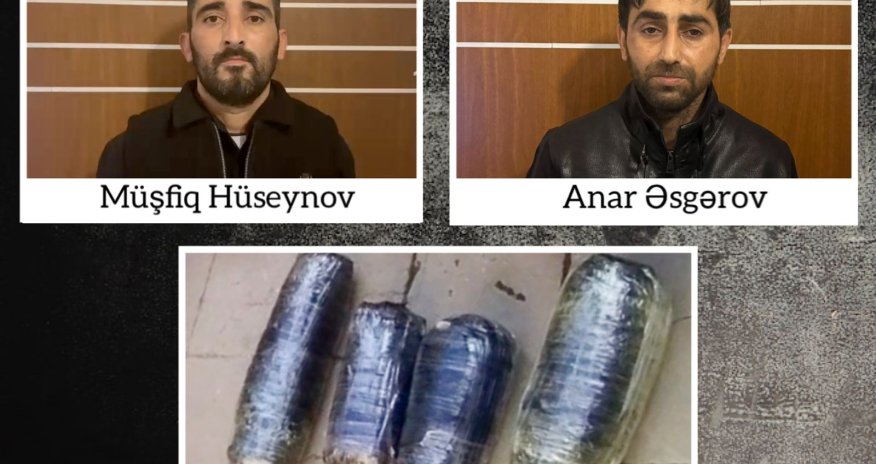 Salyanda 9 kiloqram narkotik satmaq istəyən şəxslər həbs olunub