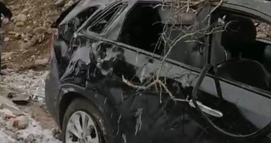 В Гусарском районе автомобиль упал в овраг: есть погибшие