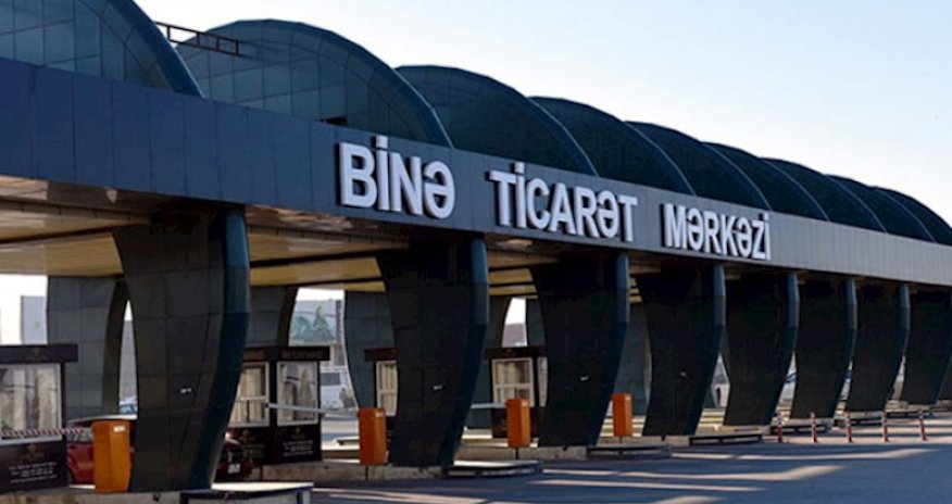 Binə TM-də elektrik dirəyi aşıb