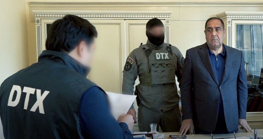 İslam Rzayev külli miqdarda mənimsəmə və rüşvət ittihamları ilə həbs edilib - Video