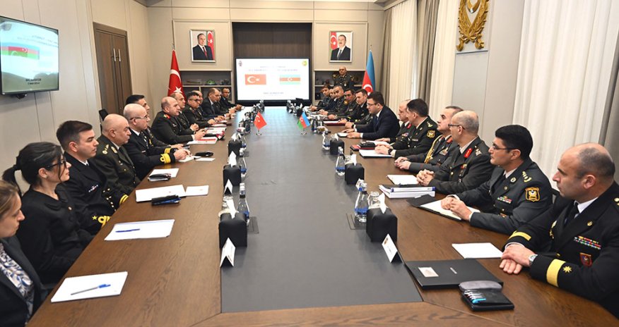 Bakıda 17-ci Azərbaycan-Türkiyə Yüksək Səviyyəli Hərbi Dialoq İclası keçirilir