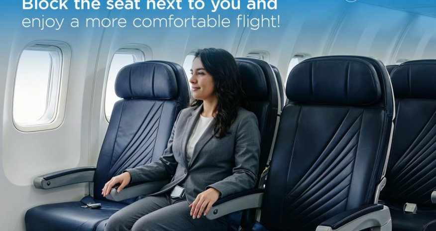 AZAL enhances travel comfort: Passengers can now block a seat next to them