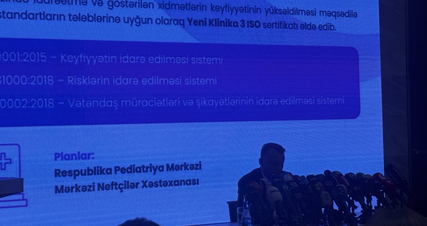 Cari ildə əhaliyə 85 milyondan çox tibbi xidmət göstərilib
