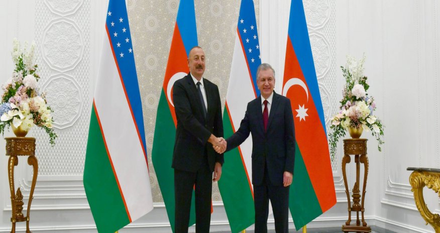 Şavkat Mirziyoyev İlham Əliyevi təbrik edib