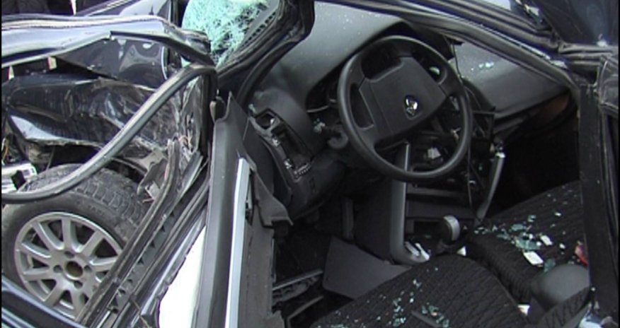 Qazaxda avtomobil hasara çırpılıb, ölən və xəsarət alan var