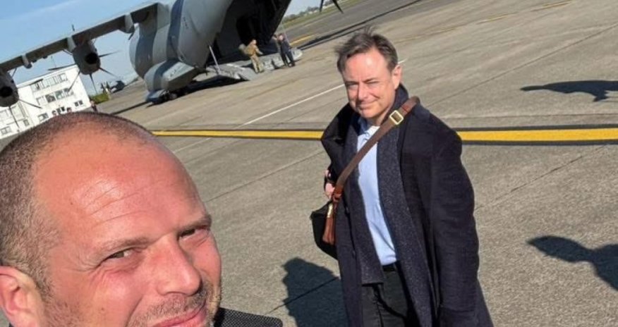 Belçikanın Baş naziri və müdafiə naziri Ukraynaya səfər edib