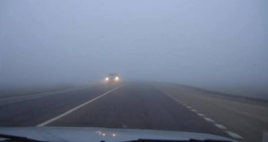 На некоторых автомагистралях Азербайджана снизится дальность видимости