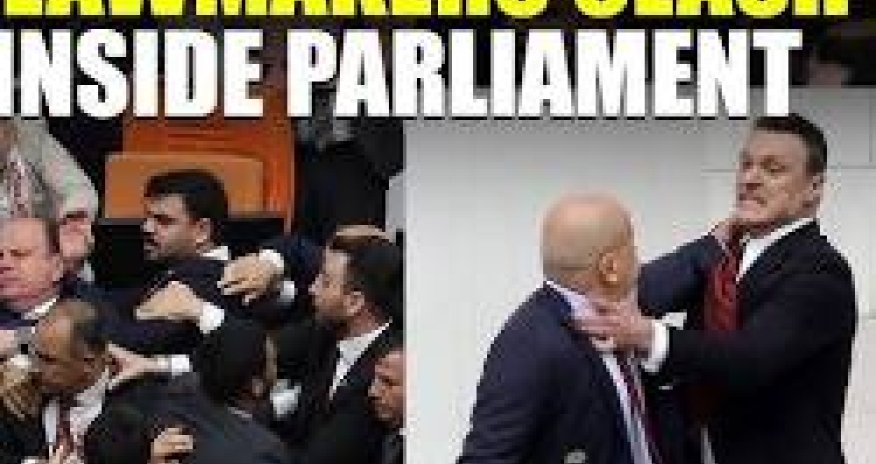 В парламенте Турции произошла драка во время обсуждения бюджета