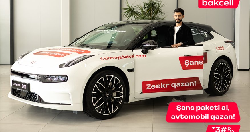 The 11th luxury car winner in the Bakcell lottery has been announced!