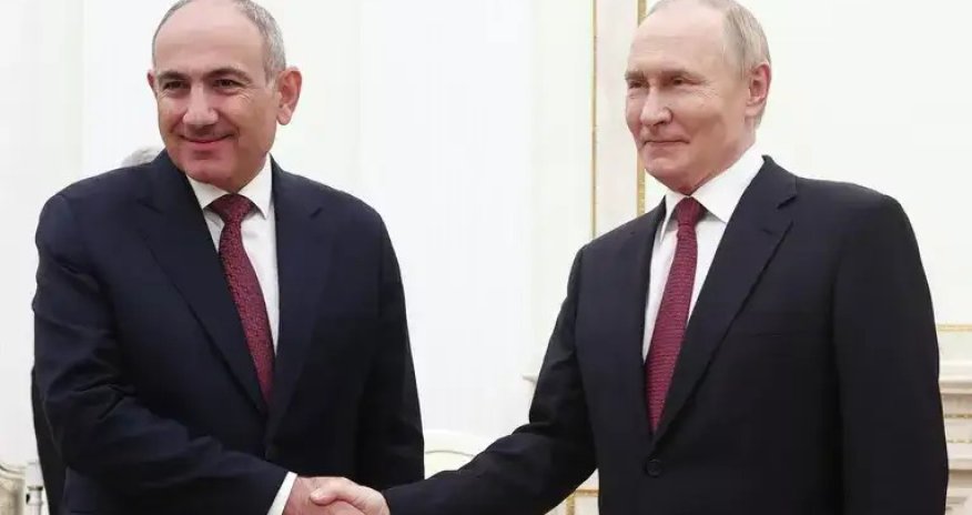 Putin və Paşinyan Sankt-Peterburqda ikitərəfli görüş keçirəcək