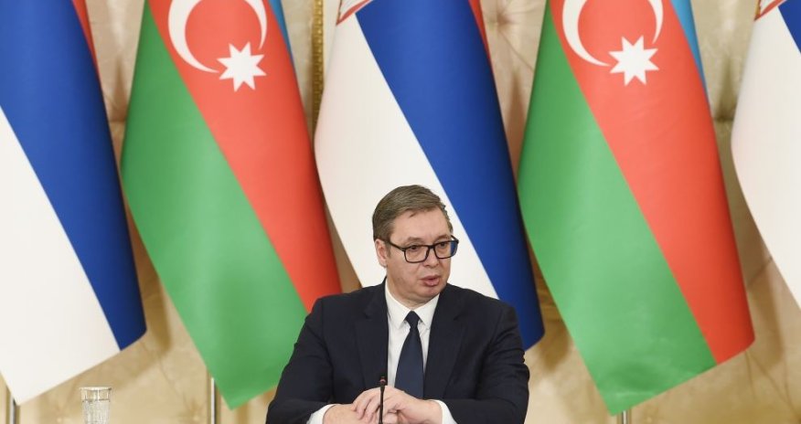 Serbiya Prezidenti Aleksandar Vuçiç İlham Əliyevi ad günü münasibətilə təbrik edib