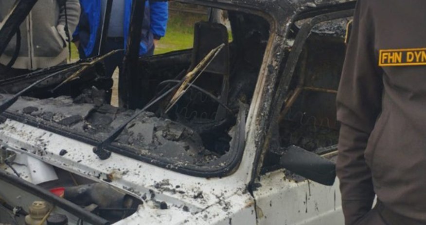 Siyəzəndə 3 yaşlı uşaq avtomobildə yanaraq ölüb