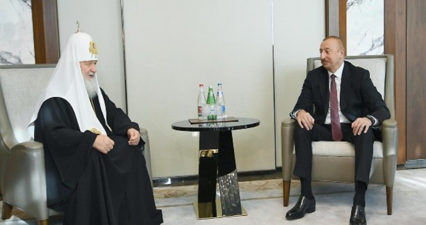 Patriarx Kirill Prezident İlham Əliyevi təbrik edib
