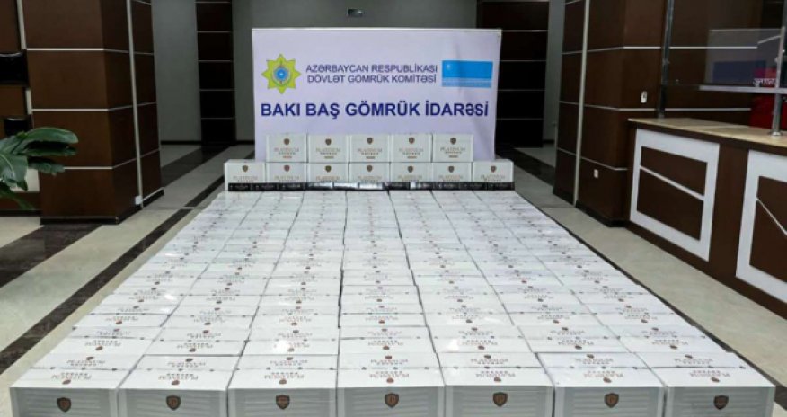 Ölkəyə qanunsuz gətirilən külli miqdarda siqaretin realizə edilməsinin qarşısı alınıb - Video